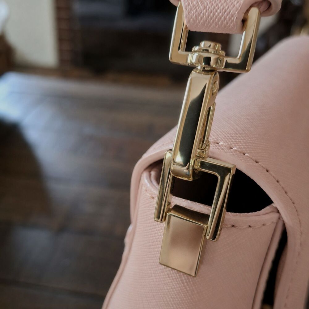 Kate Spade New York Make It Mine Byrdie Crossbody Bag Dusty Pink Pristine Clean - Picture 5 of 8